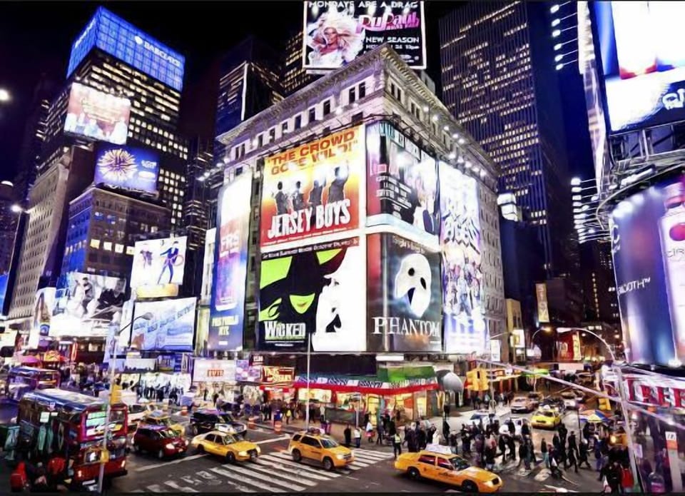 End the day with a Broadway [or off Broadway] Performance