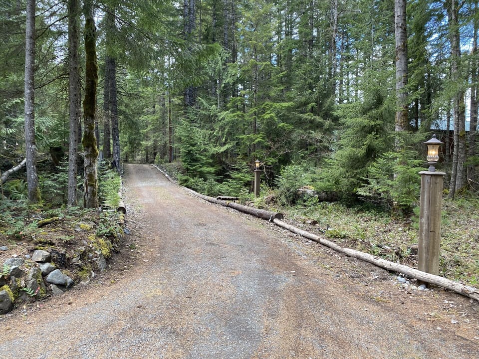 Driveway to / from property