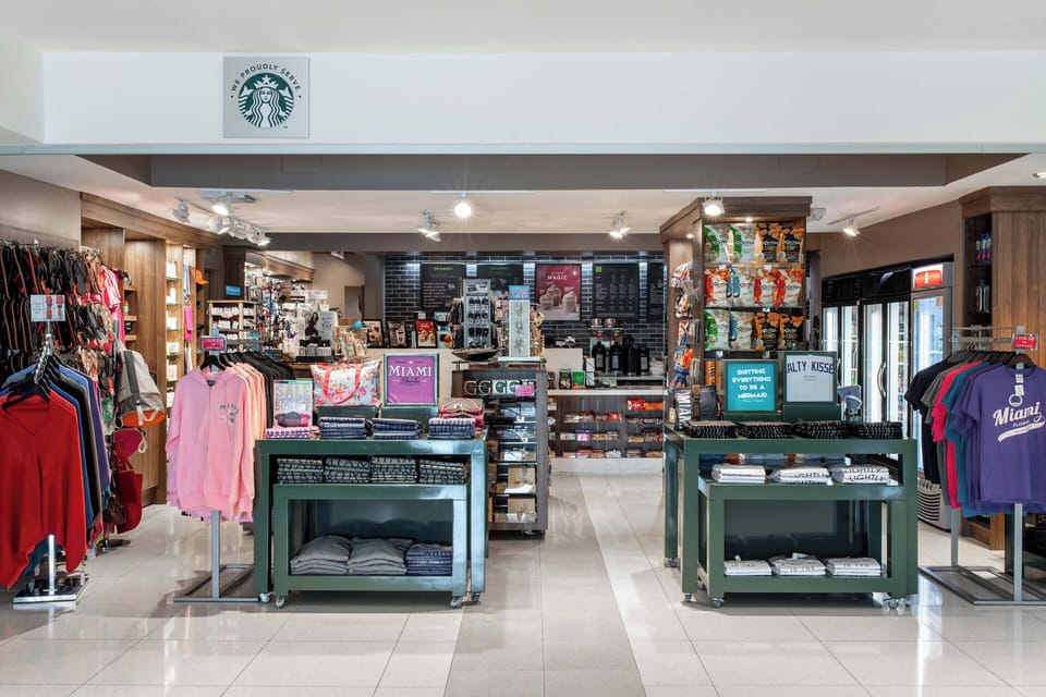 Browse convenient snacks and essentials without ever leaving property.
