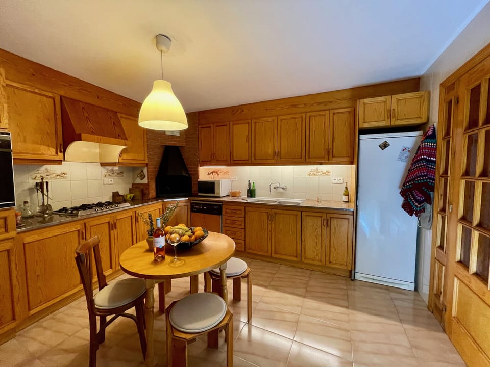 Cocina en Ca Blai de Brull
