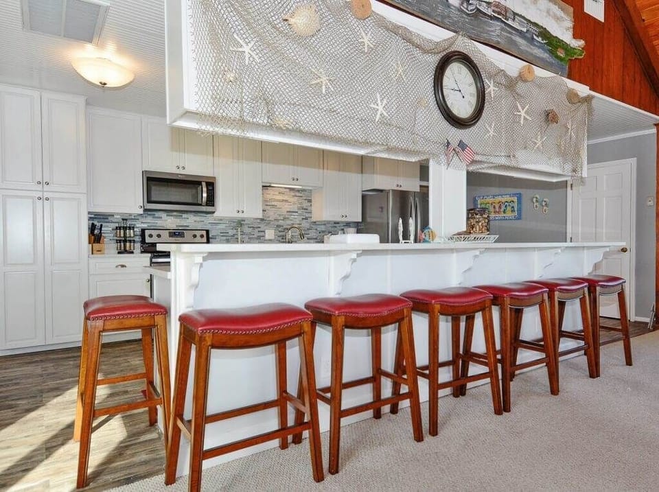 Kitchen with Bar Seating