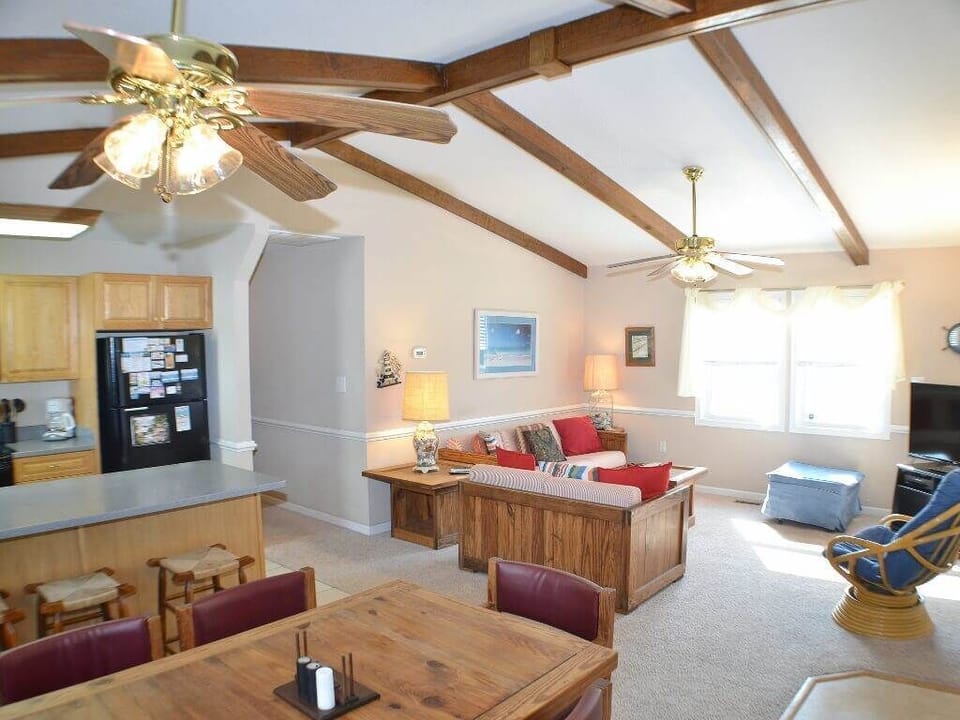 Living Room and Dining Area