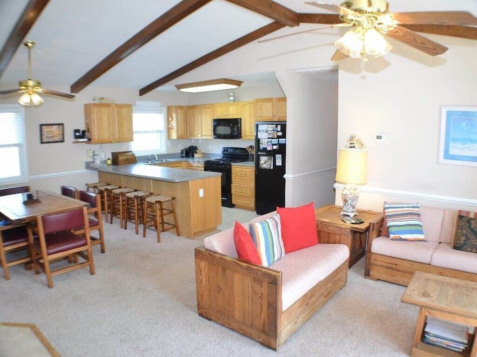 Living Room and Dining Area