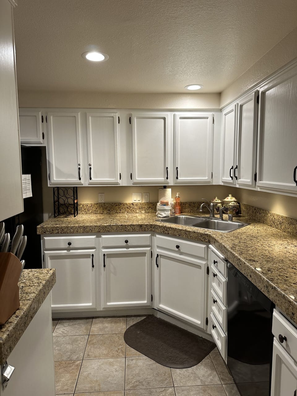 Fully stocked kitchen 