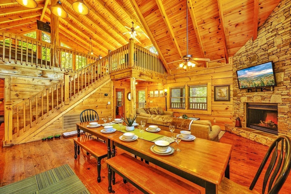 Dine with us, seating for as many as ten comfortably.