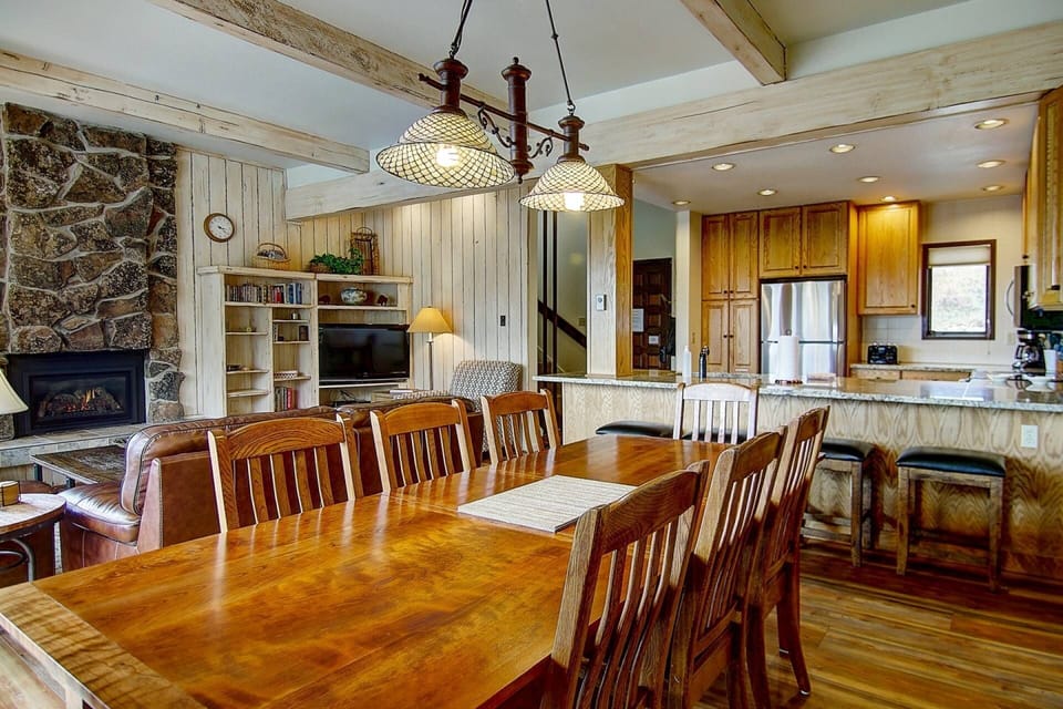Plenty of space for family meals or cozy holiday feasts.