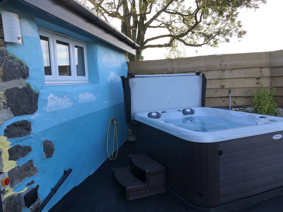 your hot tub and mural