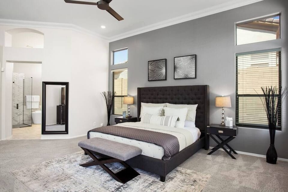 Find solace and comfort in our inviting and restful bedroom retreat