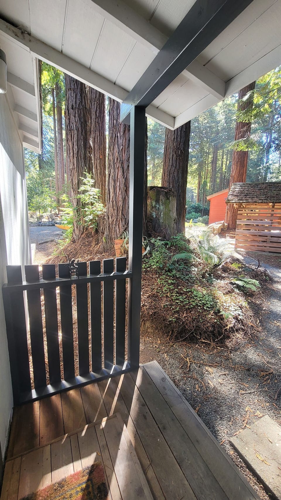 Casita front porch