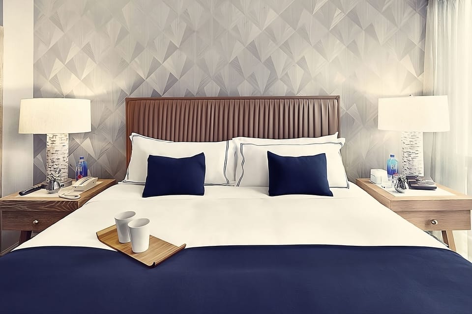 Bedroom. Interior and views may vary based on location and availability.