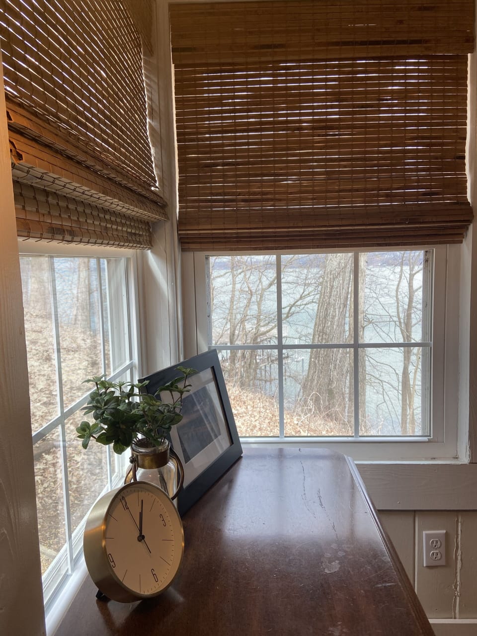 Main level, Bedroom #1, has a view of the water!