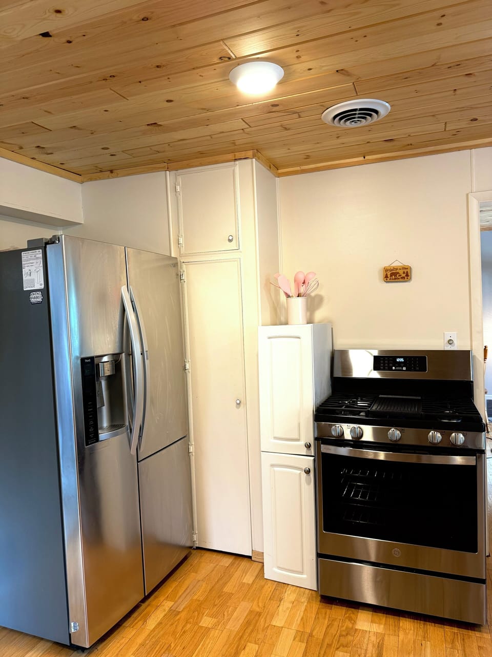 Brand new fridge and oven!