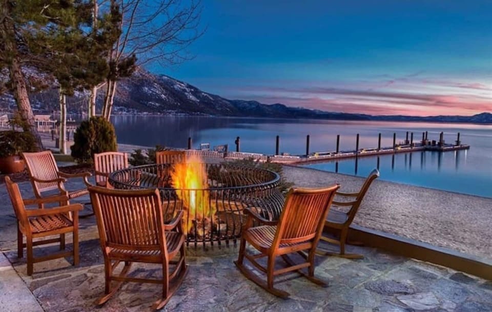 Fire Pit at Lone Eagle Grille
