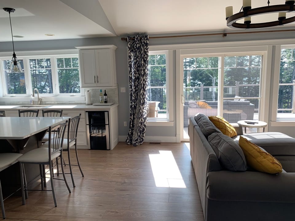Kitchen and Living Room