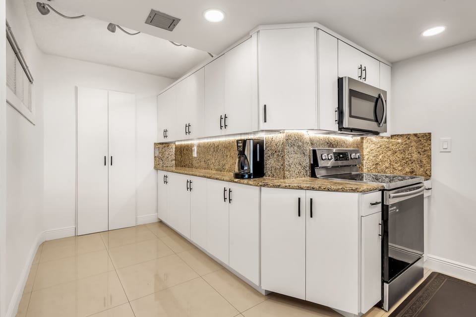 Plenty of storage and counter space