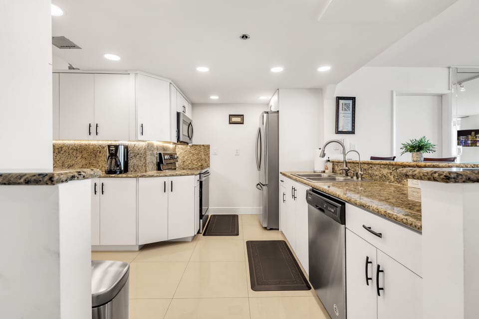 View of the kitchen