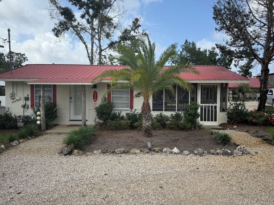 Exterior of Cypress Crab Cottage