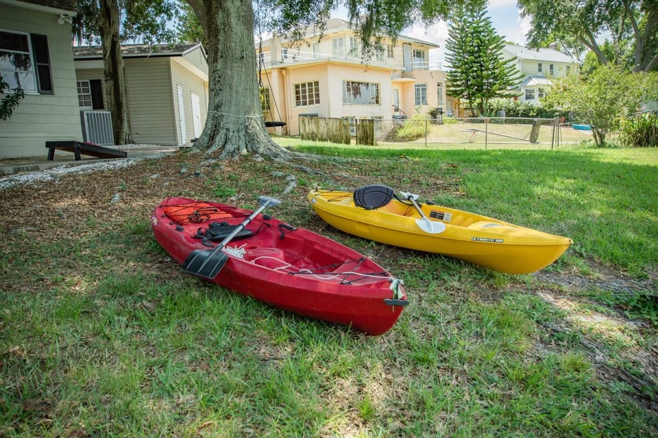 Experience for yourself kayaking around Lake Silver!