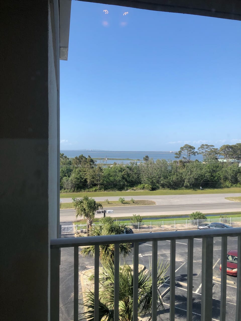 View from the guest bedroom 