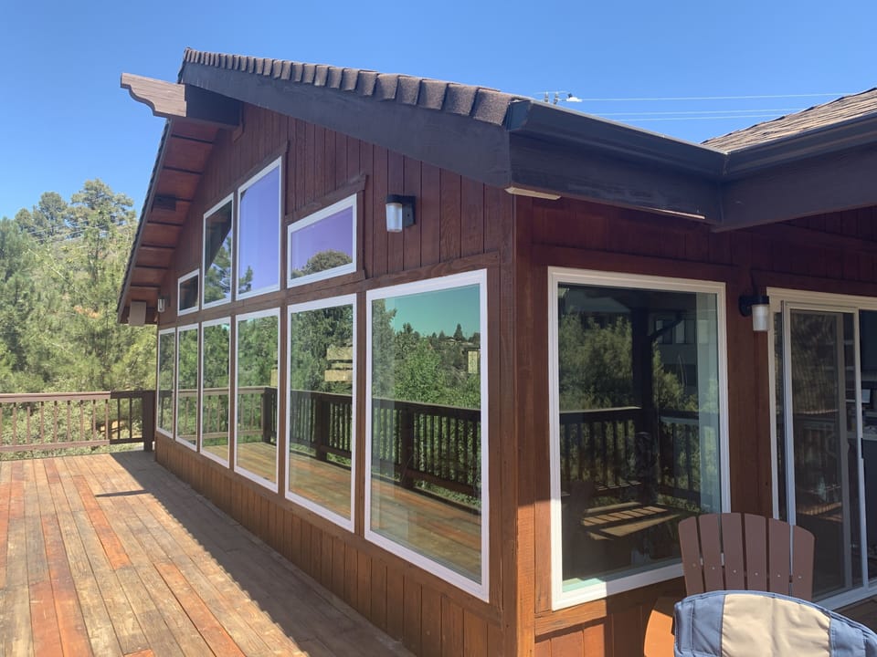 Window wall for amazing views