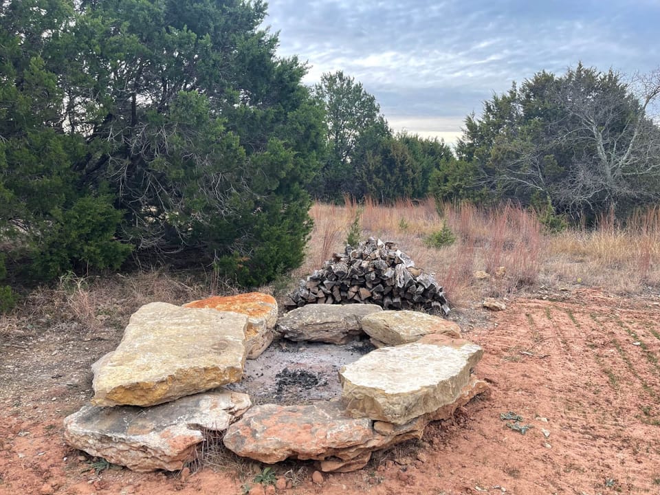Lake Godstone Campsite Fire Pit