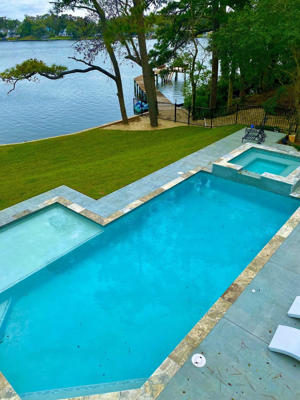 View from upper sun deck.