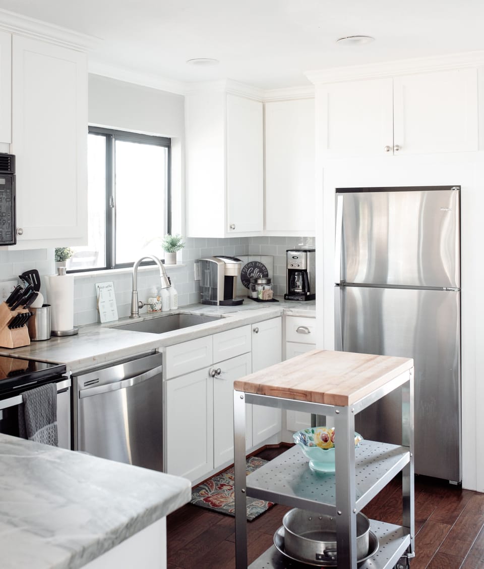 Everything you need. Fully stocked Kitchen Keurig, coffee maker coffee and pods.