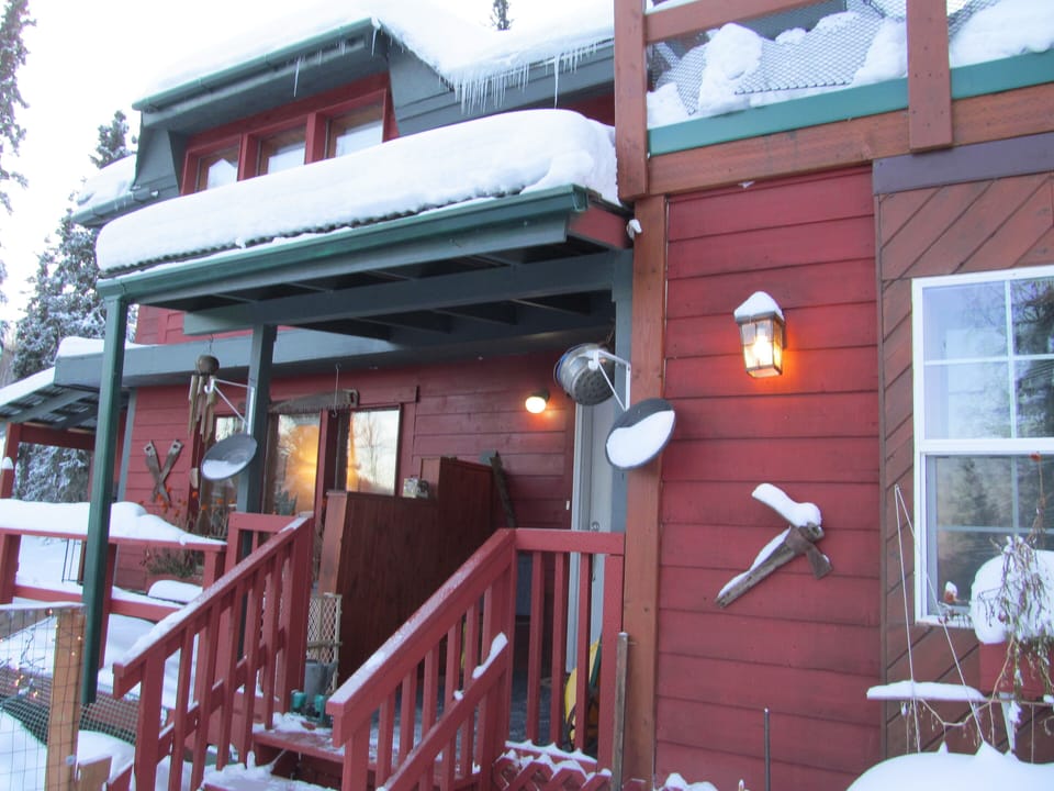 Winter time at 'Gilmore House'!
