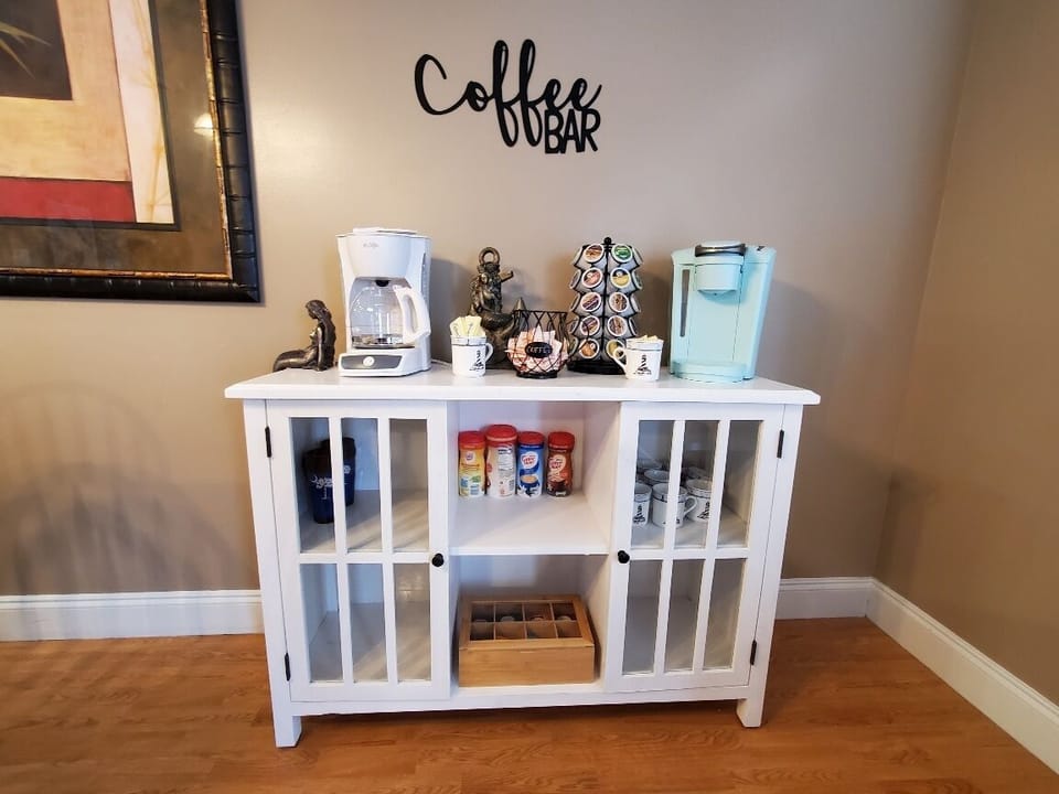 Oh wow... yes... the coffee bar is included for free.  :)
