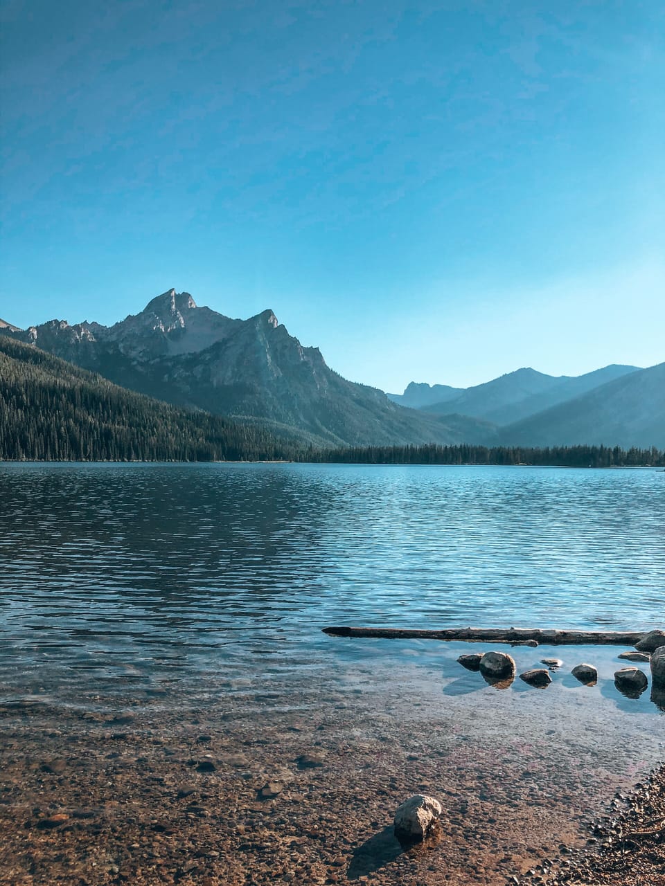 One of the many nearby, picturesque lakes to visit during your stay.