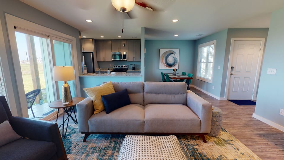 Living Area with Sleeper Sofa