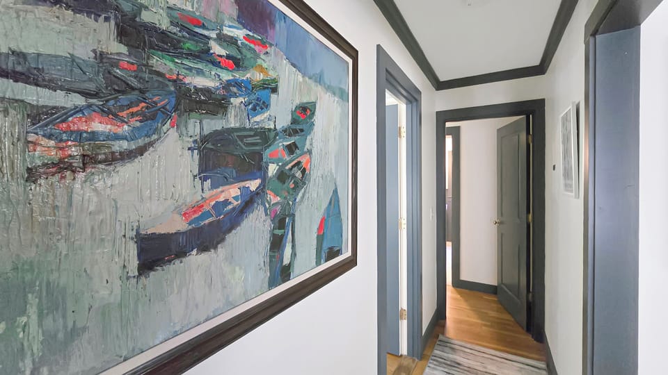 Hall leading to the bedrooms