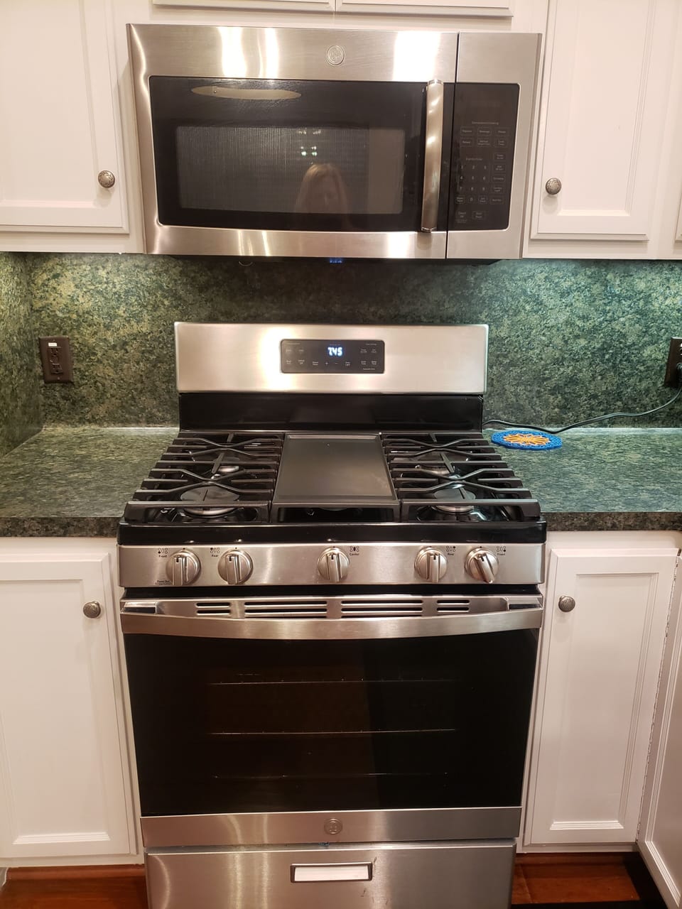 New gas range