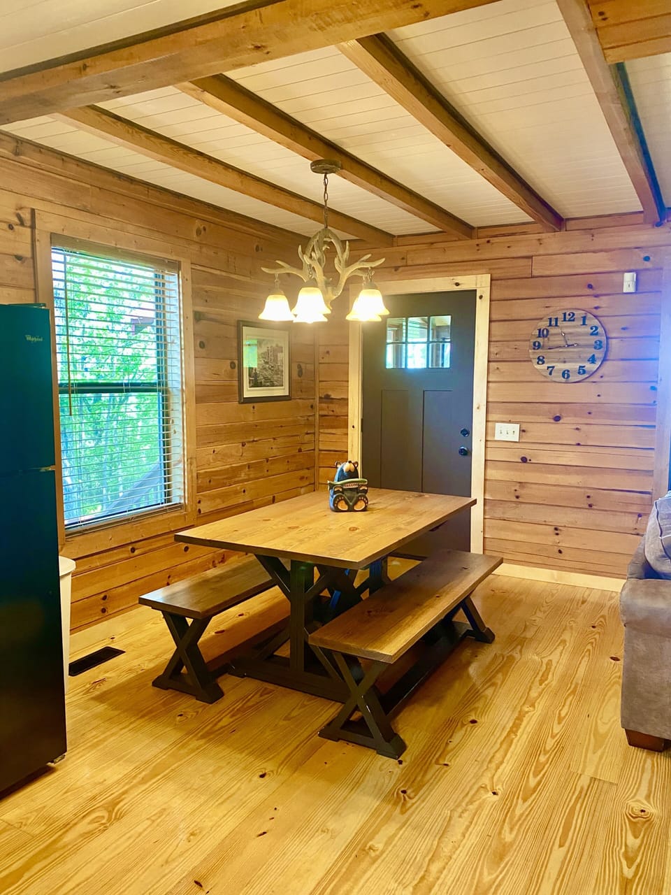 Dining area & additional dining on upper porch.