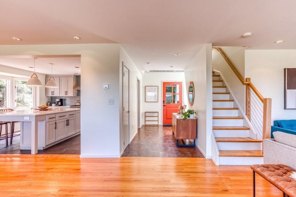 Open concept main floor, perfect for larger groups