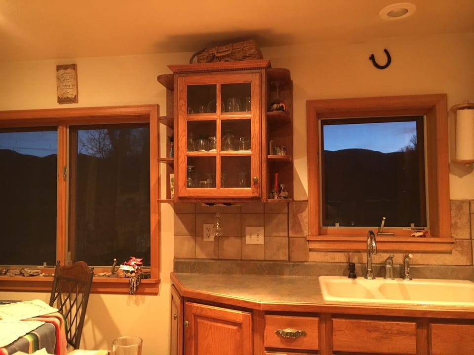 Kitchen looking East