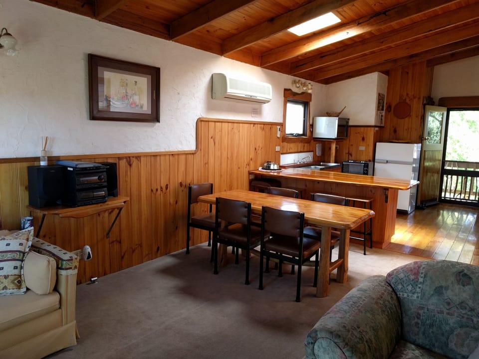 Cottage #2 Dining and Kitchen