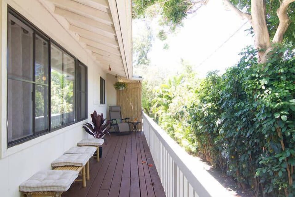 Relax on the front porch.