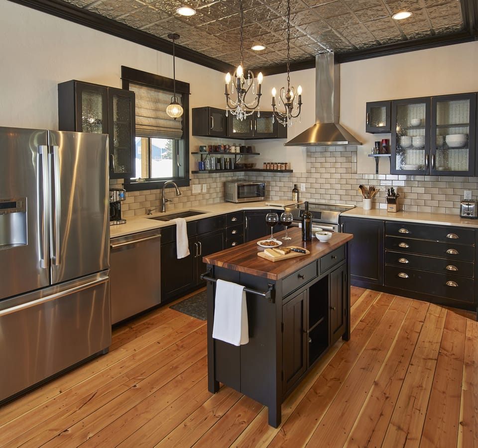 The kitchen is fully-stocked with all you will need. Cook using state-of-the-art appliances including an induction stove.