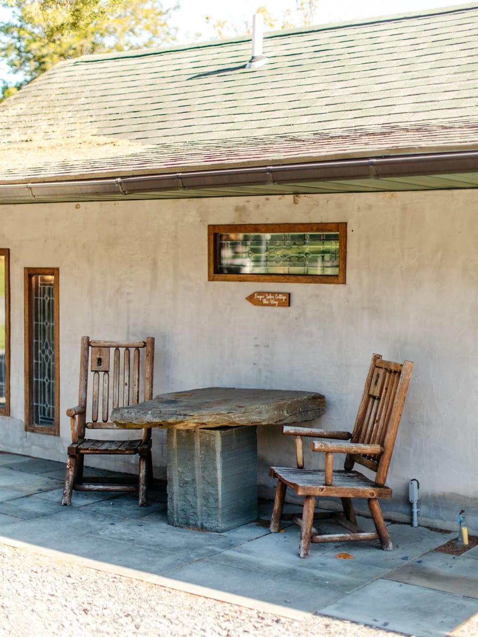 Outside Finger Lakes Cottage
