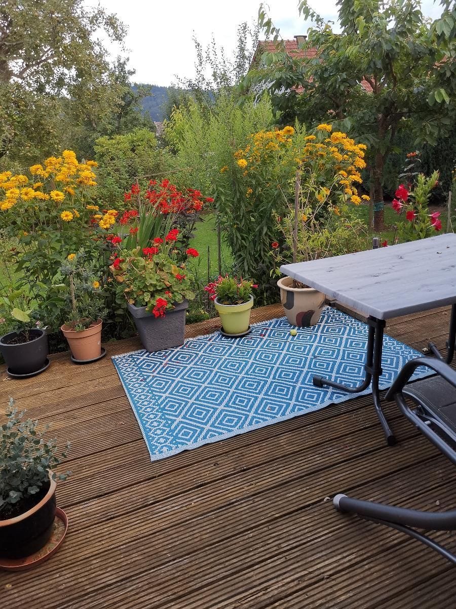 Cozy vacation apartment with beautiful conservatory (95 sqm) Apartment in Bavaria