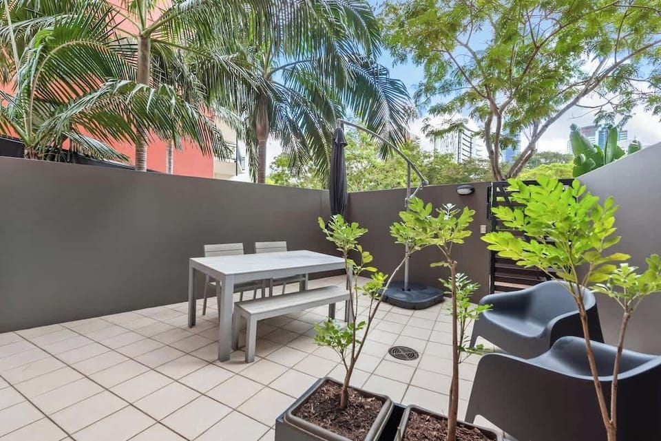Private courtyard
