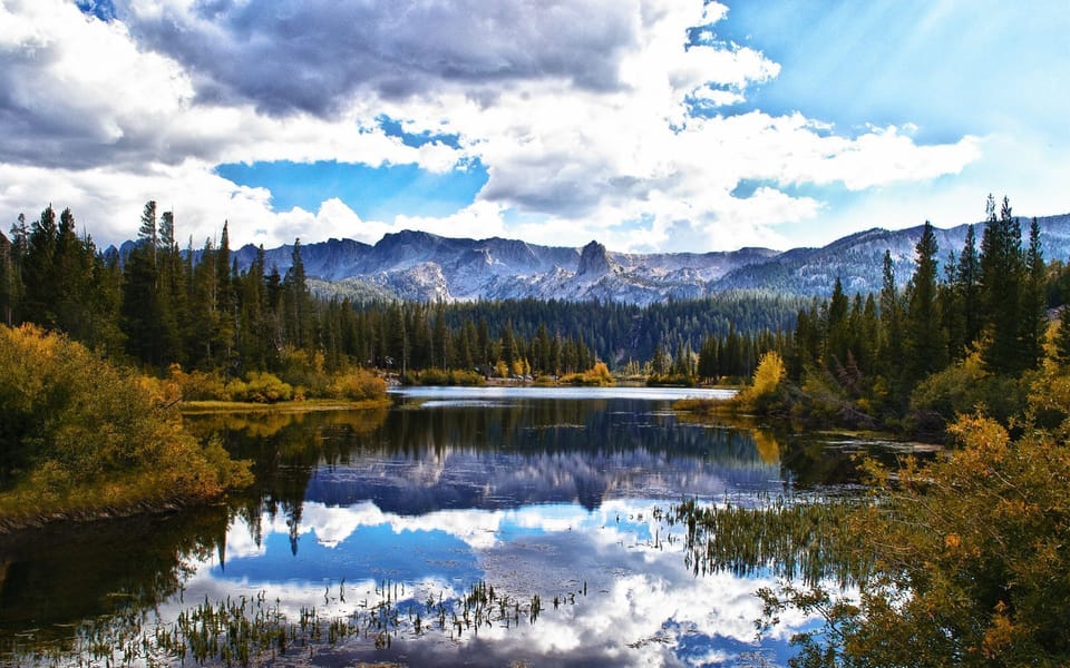 hike or bike to twin lakes