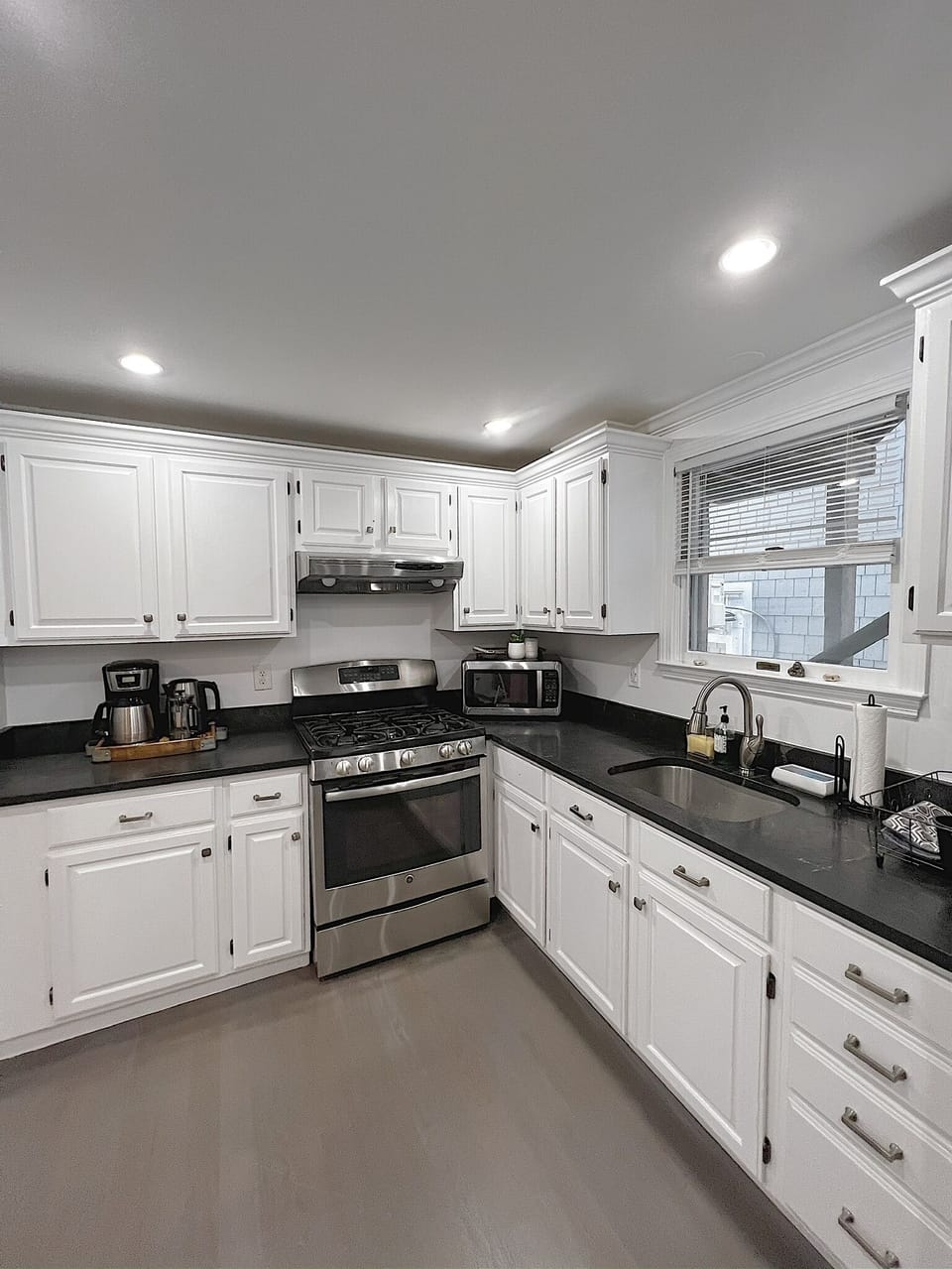Newly renovated kitchen