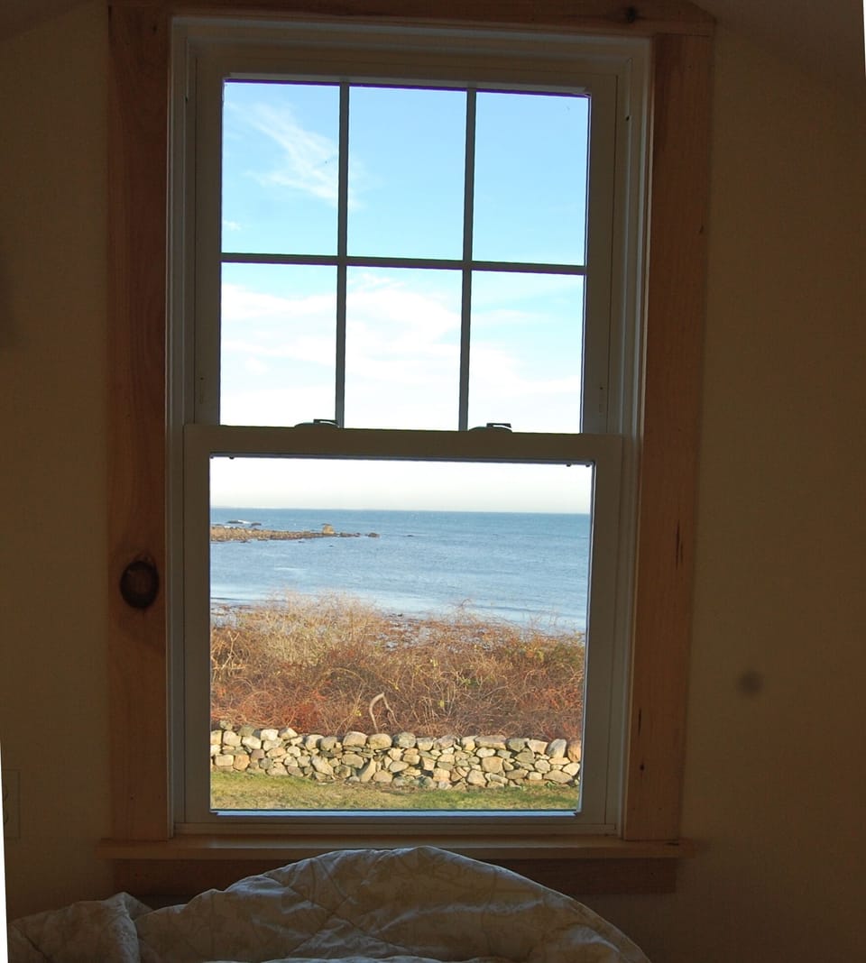 View from front loft window.