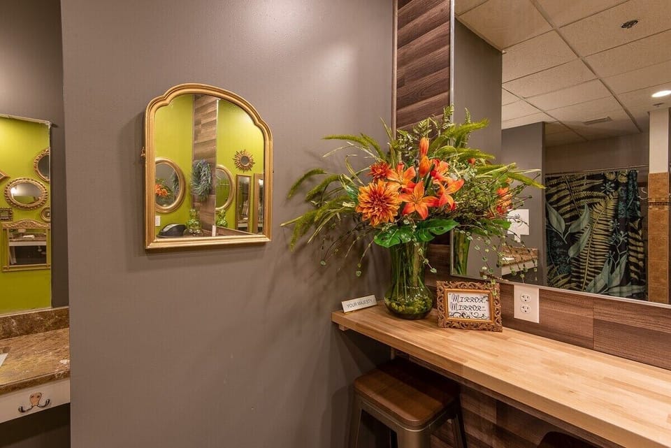 Dressing area