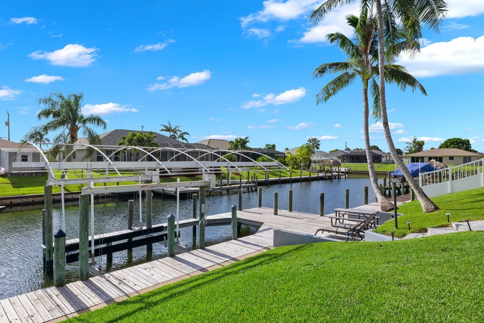 Sun, Entertain, Relax, or Fish on the Large Dock and Captains Walk!