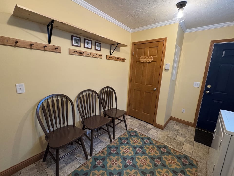 Laundry/mud room from attached garage