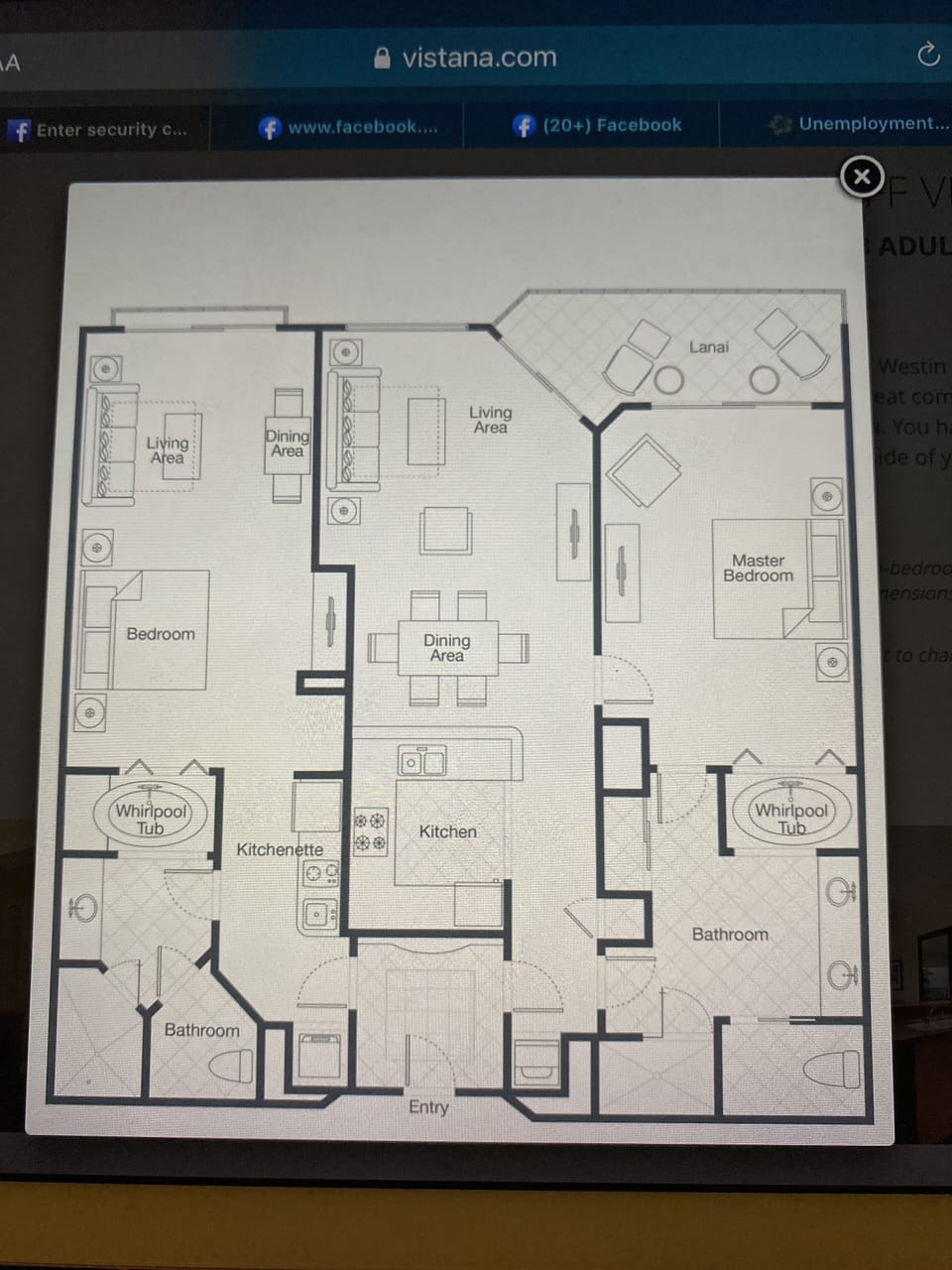 Studio Premium is 500sqft 
As advertised
One Bedroom Premiums Addnlt/Night