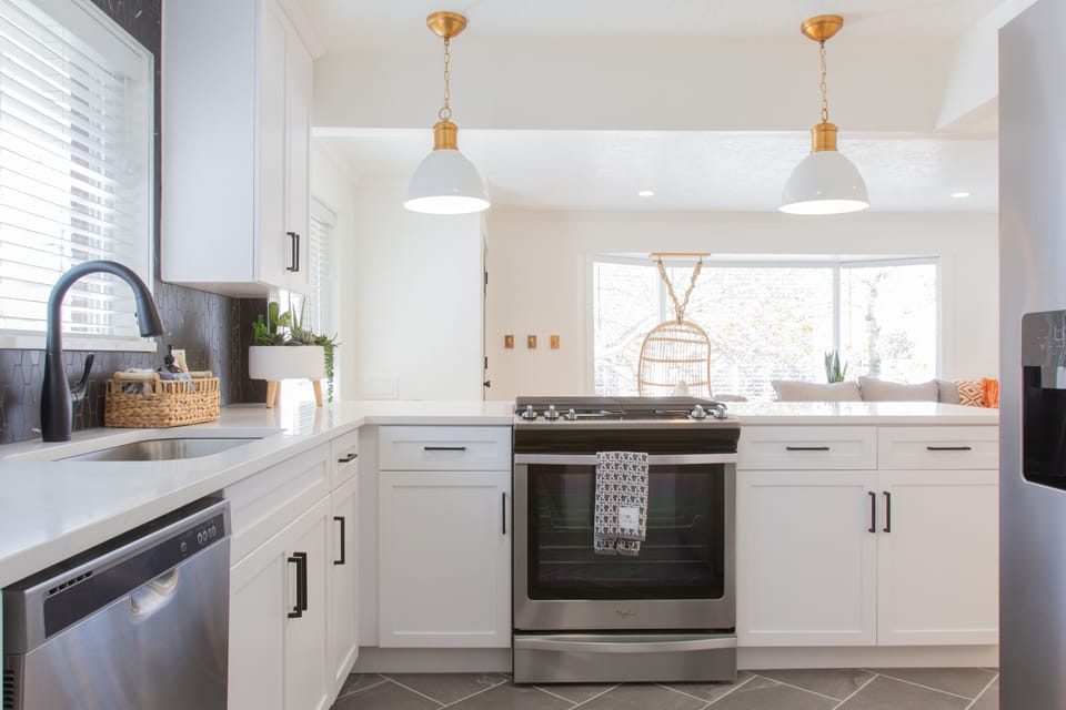 Open Kitchen to Dining area and Family Room